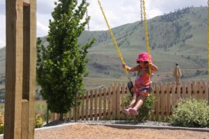 swinging at the lookout