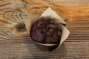 chocolate muffin for breakfast in chelan