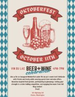 Oktoberfest at Vin du Lac