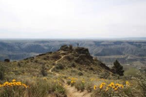 Chelan Butte is a great fall hike near The Lookout at Lake Chelan